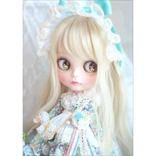 5D DIY Diamond Painting Doll Girl Round Diamond Children Art Picture Mosaic Craft Handmade Children Gift Decoration