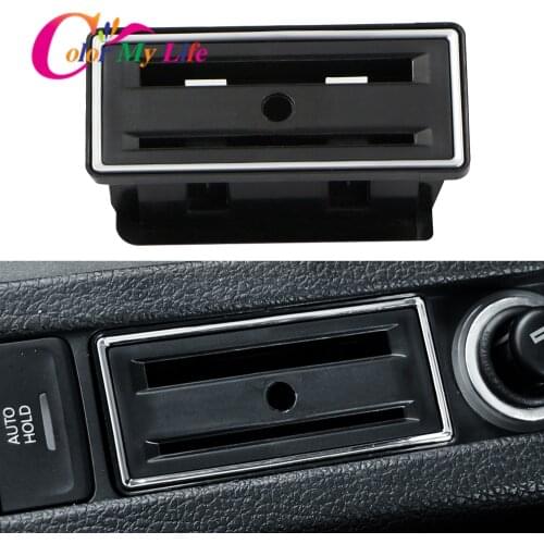 Color My Life Car Park Cards Coin Slot Holder Center Console Card Case for Volkswagen VW Golf GTI R20 R Golf 7 MK7 7.5 2013-2019