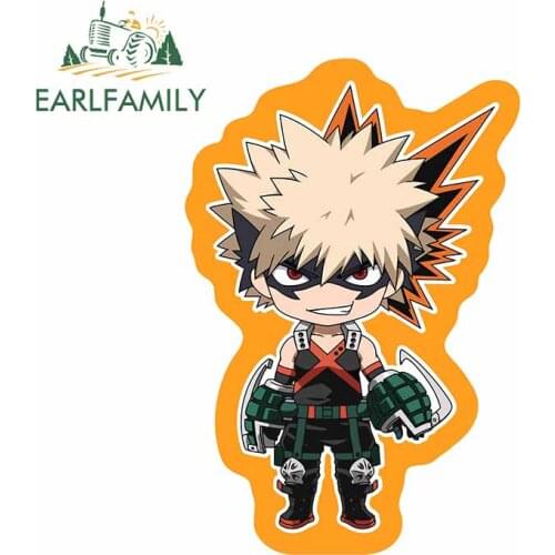 EARLFAMILY 13cm x 9cm For Anime Creative Car Stickers Bumper Decal Occlusion Scratch Graffiti Sticker Vinyl Material Decoration