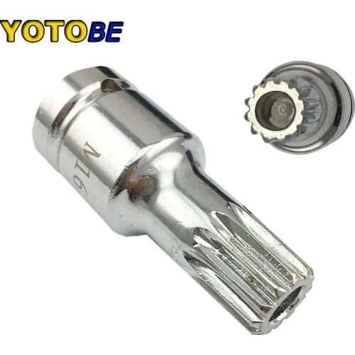 Transmission Drain Plug Socket Gearbox Socket Remover Tool M16 for Audi,VW