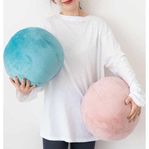 30cm Candy Round Ball Shape Pillow Chair Seat Support Pillow Office Backrest Cushion Home Decor Couch Chair Seats Pad