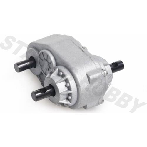 1/10 Metal Gearbox Transfer Case for RC Rock Crawler Car Axial SCX10 D90 D110 Upgrade Parts
