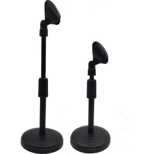 Mini Foldable Desk Microphone Stand Adjustable Microphone Bracket Support Mount Holder Mic Microphone Bracket Support