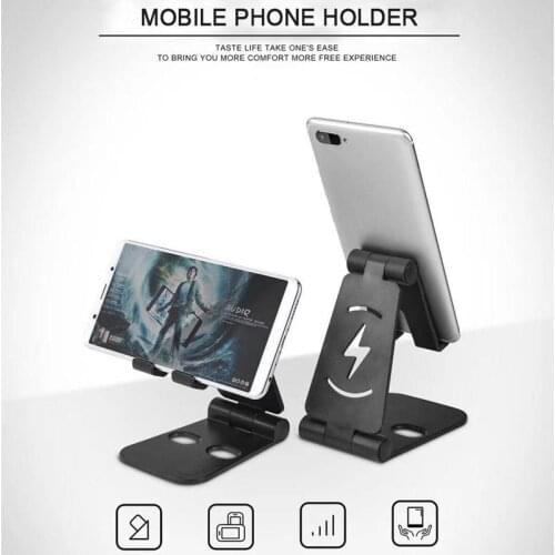 Mobile Foldable Phone Holder Stand Tablet Pad Stand Universal Holder for IPhone X/8/7/6/5 Plus Samsung