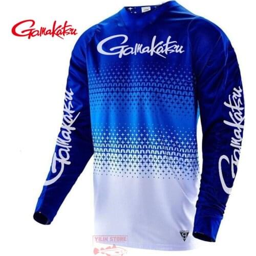 2021 New Gamakats Fishing Anti-uv Sun Breathable Quick Dry Fishing Spring Long-sleeve Fishing Clothes Clothing Fishing Shirt