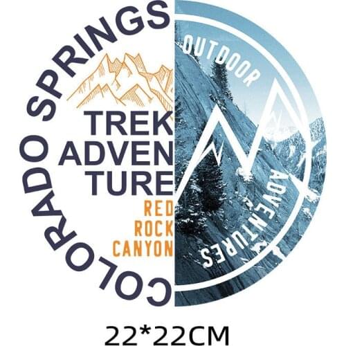 Popular European and American fashion printing stickers iron heat transfer vinyl on T-shirts for womens clothes decoration