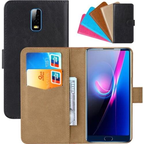 Luxury Wallet Case For Koolnee K1 Trio PU Leather Retro Flip Cover Magnetic Fashion Cases Strap