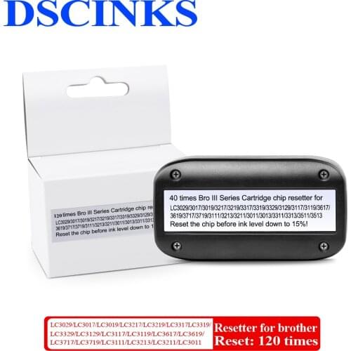 Cartridge Chip Resetter for Brother LC3029 LC3017 LC3019 LC3217 LC3219 LC3317 LC3319 LC3329 LC3129 LC3117 LC3119 LC3617 LC3511