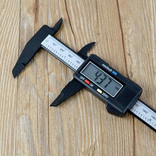 150mm 6inch LCD Digital Electronic Carbon Fiber Vernier Caliper Gauge Micrometer MYPOAYHODO free shipping