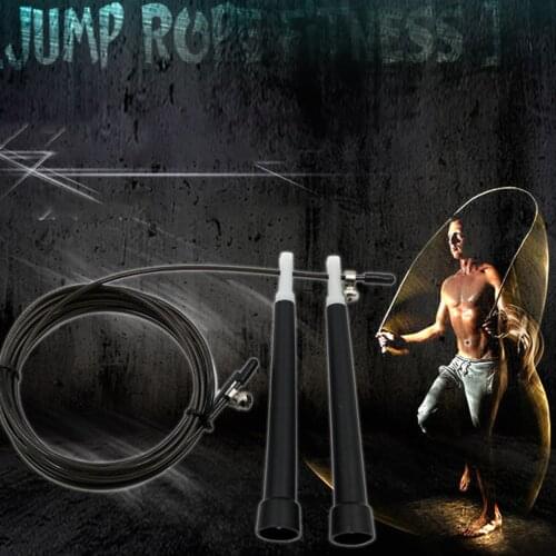 3 Meters Skipping Rope Speed Adjustable Women Men Fitness Jumping Rope Wire Rope Aerobics Cross Fitness Sports Training Tools