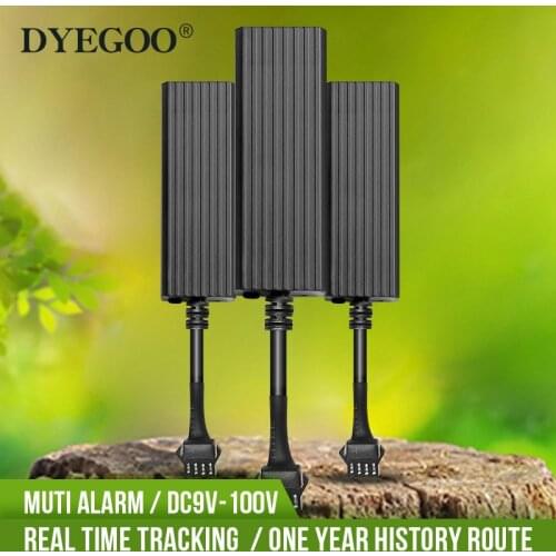 DYEGOO mini gsm GPS Tracker car T3A with ACC detection battery for motorcycle tracking device online platform