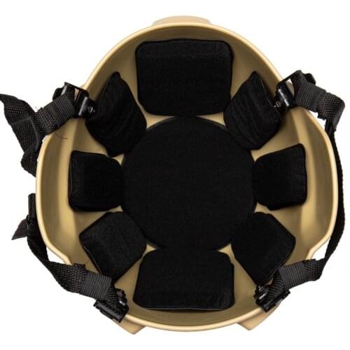 Memory Foam Universal Airsoft Helmet Pads 19PCS/Set otorcycle Padding Kits Bicycle Bike Accessories Mats for Fast Mich CS ACH