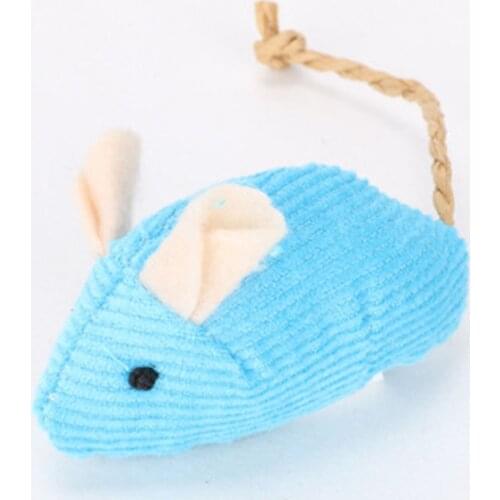 3Pcs/Set New Plush Simulation Mouse Cat Catnip Toy Plush Mouse Cat Scratch Bite Resistance Interactive Mouse Toy Cat Toys