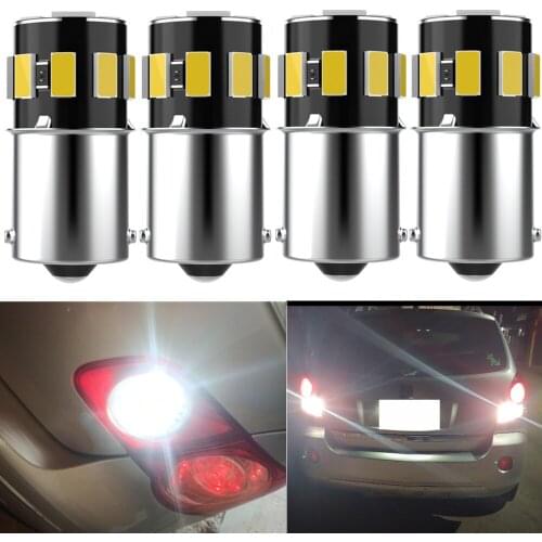 4x S25 1156 BA15S P21W LED Canbus Led Bulbs Car Turn Signal Light For BMW e90 e60 e39 f10 Audi a3 a4 8p Ford focus VW golf 4 7