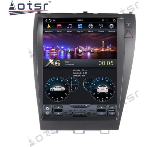 Aorts Vertical Tesla PX6 Android 9.0 64G CARPLAY Car Radio Player For Lexus ES ES200 ES240 ES300 ES350 Car GPS Navigation DSP