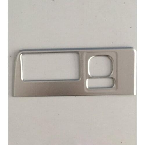 For Toyota RAV4 2016 ABS Chrome Head Light Switch Control Trim Cover Head Lamp Control Frame Stickers Auto Accessories