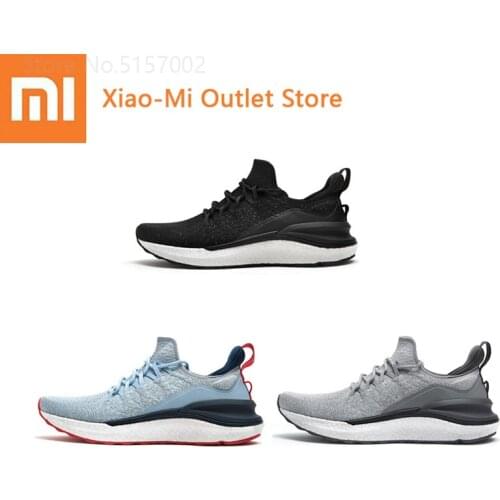 Xiaomi Mijia Sports Shoe Sneaker 4 Outdoor Men Running Walking Lightweight Breathable Sweat Wicking Insole Washable 2020 New