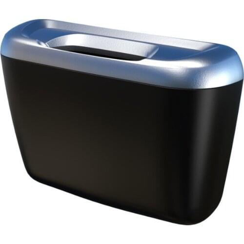 Mini Car Auto Rubbish Dustbin Trash Can Garbage Dust Case Box Car Storage Case Car Trash Bin Car Accessories #30