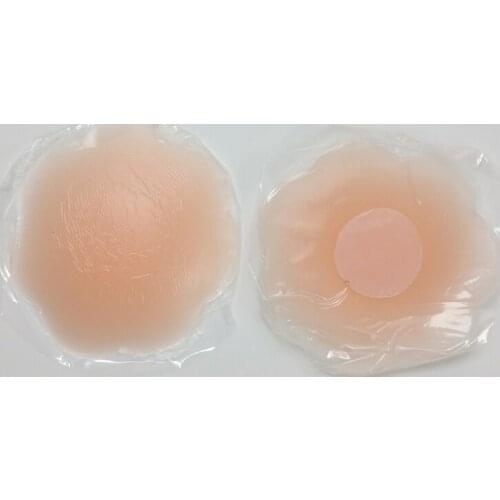 LONKKO Reusable Nude Silicone Nipple Covers Waterproof Invisible Nipple Pasties Women' Intimates Accessories