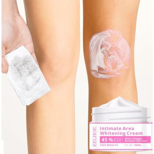 7 Days Whitening Cream Underarm Dark Skin Whitening Moisturizing Smooth Bleaching Cream Remove Melanin Body Lotion Cosmetic Tool