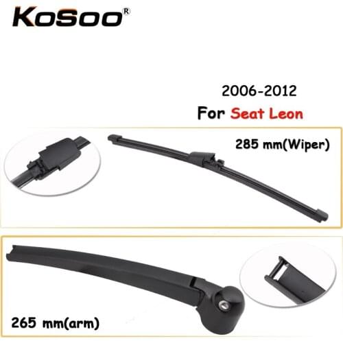 KOSOO Auto Rear Window Windshield Wiper Blades Arm Car Wiper Blade For Seat Leon,285mm 2006-2012,Car Accessories Styling