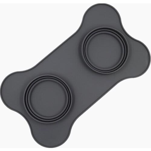 Pet Silica Gel Bowl Dog Cat Collapsible Food Storage Outdoor Travel Portable Puppy Container Feeder Dish