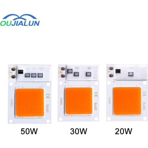 LED Chip Diode AC 110V 220V LED Lamp No Need Driver For Flood Light Spotlight LED Full Spectrum Plant growth Lamp chip COB bulb