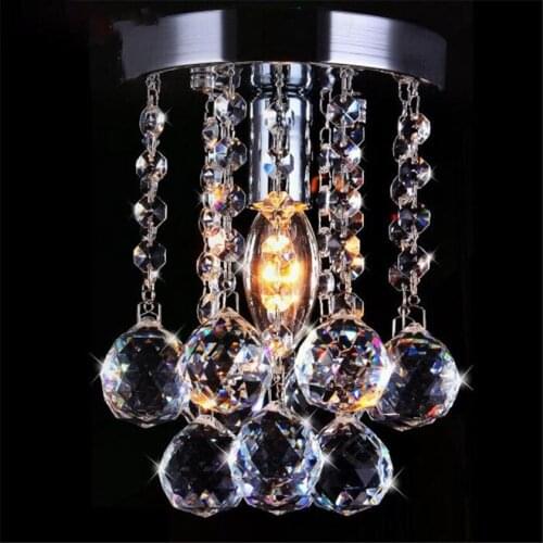 Led Ceiling Lighting Crystal lamp Modern Plafonnier Abajur Lamparas Led Lights For Home crystal kitchen light fixture room light