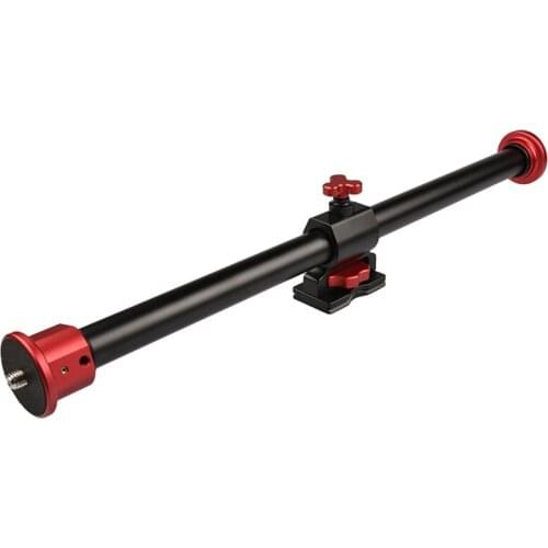 TAB-2M Two-Mount Tripod Accessory Bar Double-Headed Crossbar Bracket for Tripod