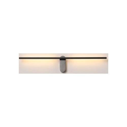 Elongated Simple Strip Led Wall lamp Post modern Creative Art Living Room Bedroom Aisle Corridor Decoration Hotel Lamp