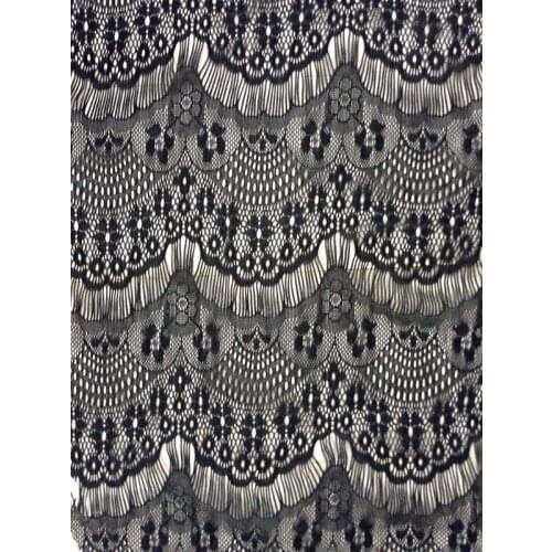 150cm whide hot fashion 4-way elastic eyelash lace fabric, XERY0323B