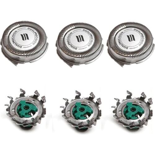 3PCS Shaver Head Electric Razor Blade Shaving Head for RQ11 RQ1150RQ1160RQ1175RQ1180RQ1150X