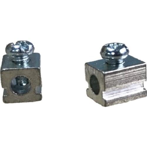 5X5X6 square buckle PCB board flat bottom copper terminal circuit board terminal