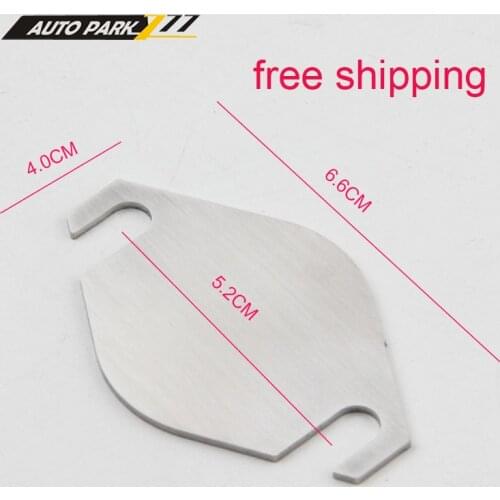 Free shipping 2pcs egr valve blanking plate for PEUGEOT 2.0 HDI 307 308 407 3008 5008 607 bop15