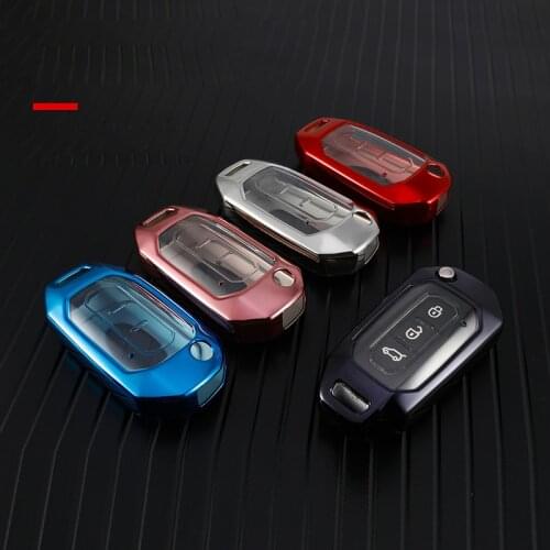 360° Protection TPU Car Key Case For Ford Focus Fiesta Ranger Mondeo MK4 Fusion Kuga S-max Transit Key Cover Anti-wear Key Shell