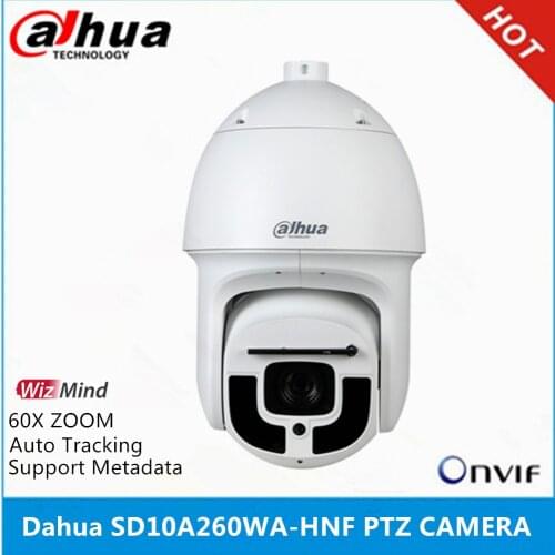 Dahua SD10A260WA-HNF 2M Starlight IR450m 60X Auto zoom lens Auto-tracking Support metadata WizMind AI PTZ Network IP Camera