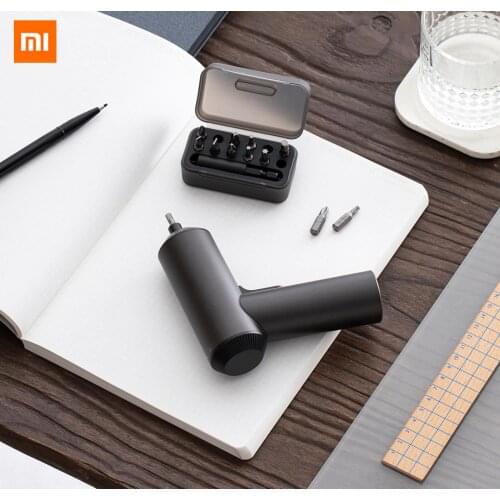 Xiaomi Mijia Electric Screwdriver With 12Pcs S2 Screw Bits 3.6V 2000mah Cordless Rechargeable Electric Screwdriver
