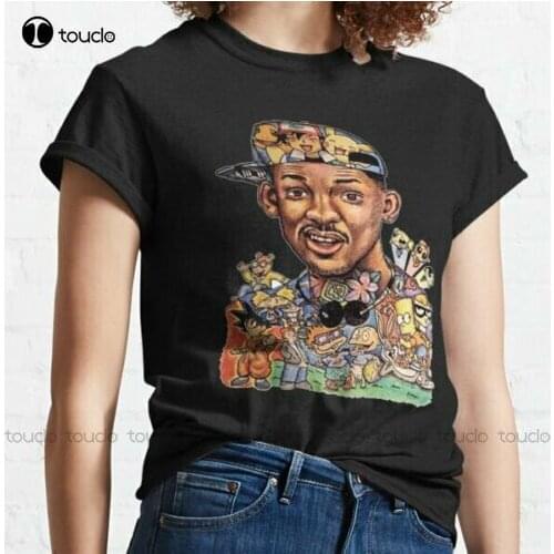 Fresh Prince Of Bel Air Vintage 90 Will Smith Unisex Full Size For Fan Men Women Cotton Tee Shirt S-5Xl