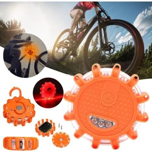 Magnetic Emergency Roadside Safety Light IP44 Road Flares Rescue Light LED Strobe Warning Light Flashlights Car Beacon Lamps