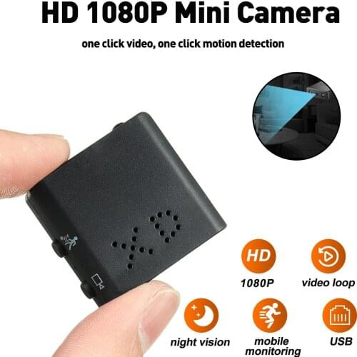 XD IR-CUT Mini Camera Smallest 1080P HD Camcorder Infrared Night Vision Micro Cam Motion Detection DV DVR Security Camera