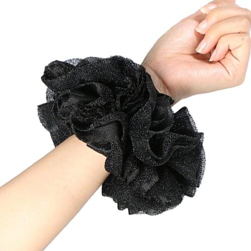 Fashion Muslim headwear for women Scrunchie Volumising Hijab Plain Big Hair Ring Tie Bun Clip Hijab Scarf Volumizer Scarf