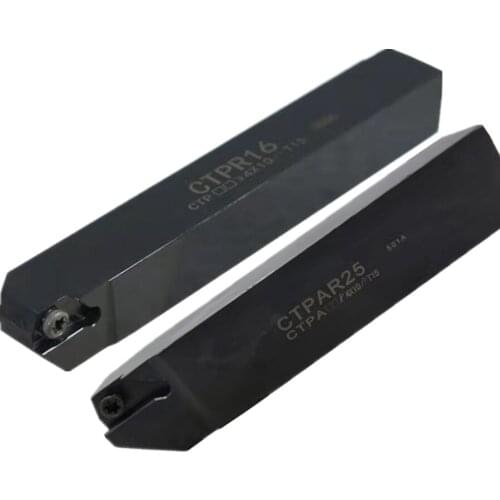 New CTPR08 CTPR10 CTPR12 CTPR16 CTPR20 Turning Tool Holder CTPAR08 10 12 16 20 CNC Carbide Insert Arbor Cutting Lathe Cutter