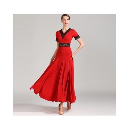 Woman new ballroom dance competition dress dance ballroom waltz dresses standard dance dress women ballroom dress