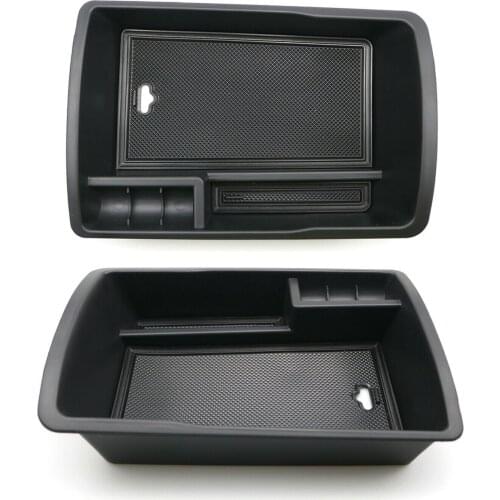 Car Console Storage Organizer Tray Box Armrest Box For Hyundai Genesis GV80 2021-2022 Premium ABS Plastic Storage Boxes