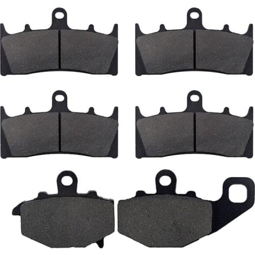 Motorcycle Front and Rear Brake Pads for Kawasaki ZX 6R ZX6R ZX 600 98-01 ZX9R ZX 9R Ninja 96-01 ZX6R ZX636 2002