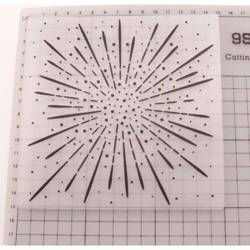 Plastic Embossing Folder Template DIY Scrapbook Photo Album Card Making Decoration Craft Giddiness