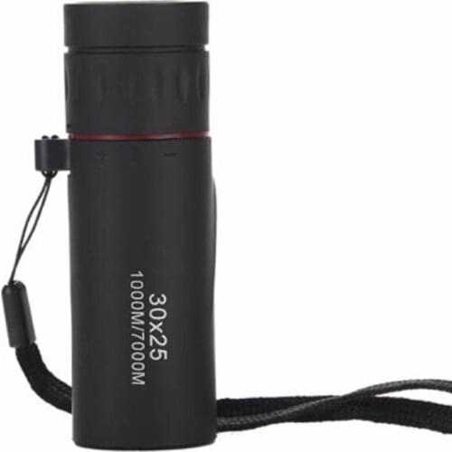 Portable Binoculars 30x25 Military Professional Monocular Zoom Binoculars Night Hunting Optical Range Large Field of View Binocu