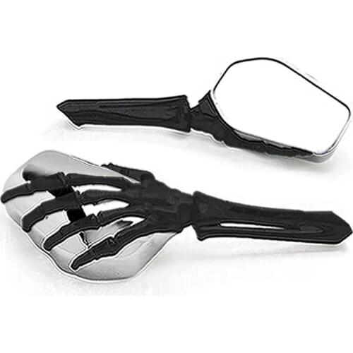 Brand new Skeleton Skull Hand Motorcycle Mirrors For Yamaha V-Star Vstar V Star XVS 1100 Silverado