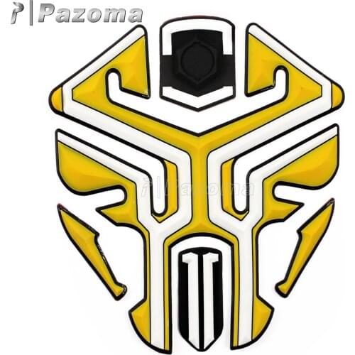 Universal 3D Motorbike Motorcycle Gas Fuel Tank Decal Stickers Moto Tank Pad Protector For Yamaha Fazer R1 R6 Kawasaki