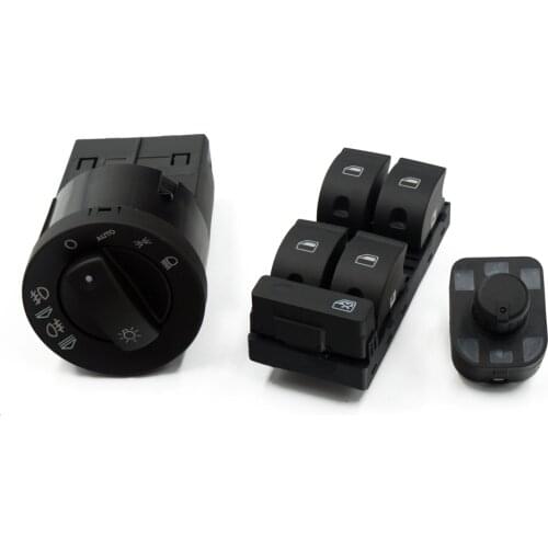 3Pcs New Power Window Headlight Mirror Switch Button For AUDI A4 Exeo 8E0 959 851 8E0 941 531B 8E0 959 565A